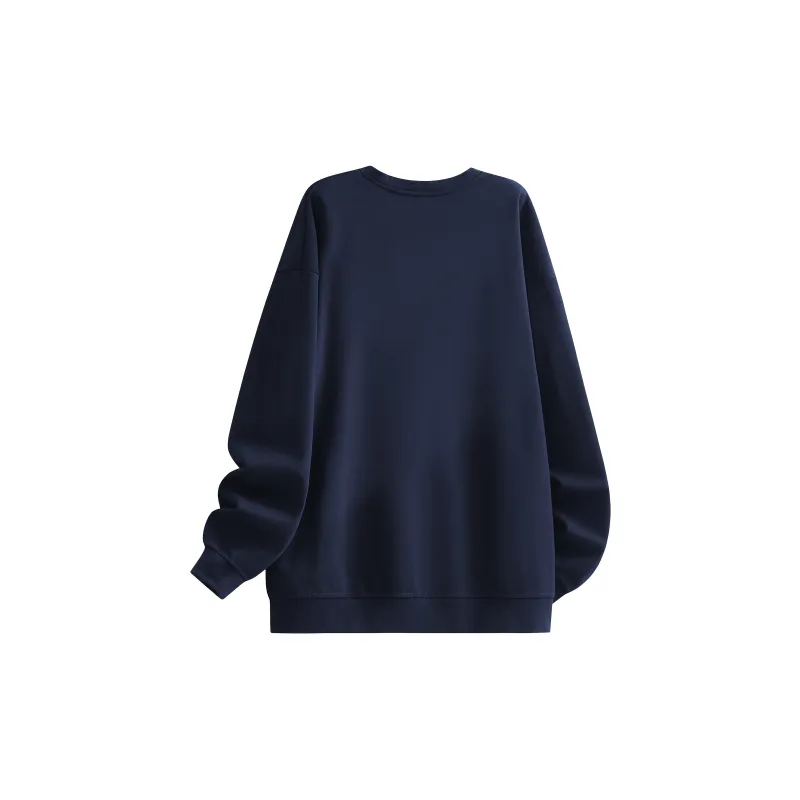 Kepu Crew Neck Thin Fleece Lined Hoodies & Sweatshirts Unisex-15