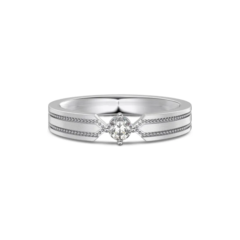 KAILEIFU S925 Silver Rings Unisex Silver-1