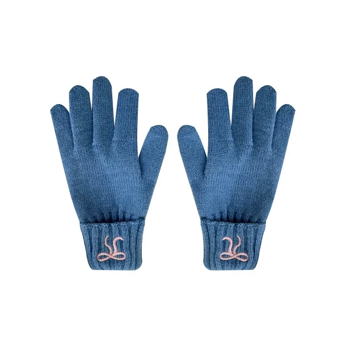 MUSTKOO Knitted Fabric Knit Gloves Women's-4