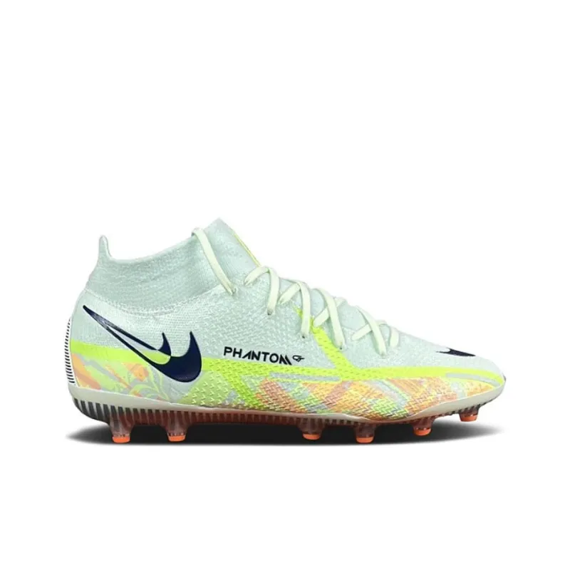 Nike Phantom GT2 Anti Slip Wear Resistant Soccer Shoes Men's Green-1