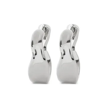 Monica Vinader Medium The Wave Hoop Earrings