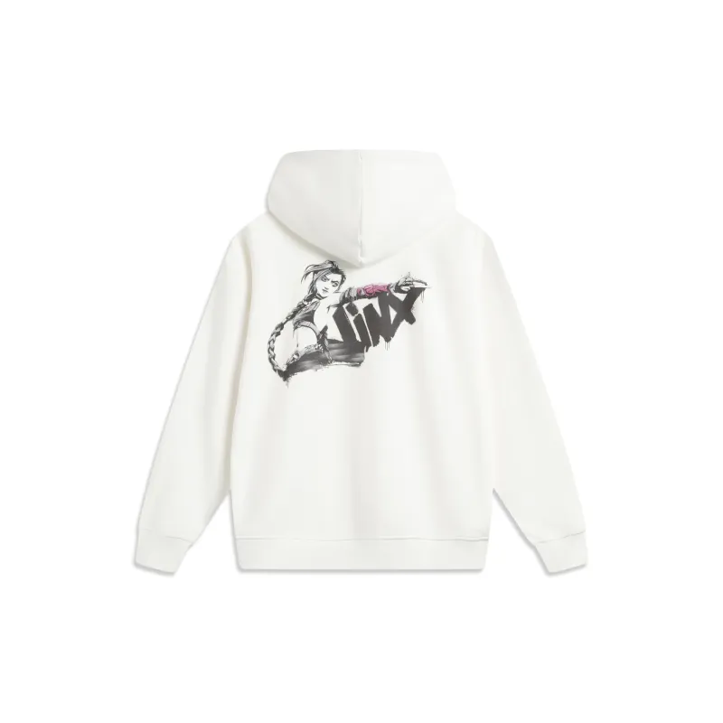 LiNing x LEAGUE OF LEGENDS Sports Life Collection Sweatshirt Unisex Ivory-1