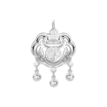 Trpopo S999 Fine Silver Necklaces Kids'