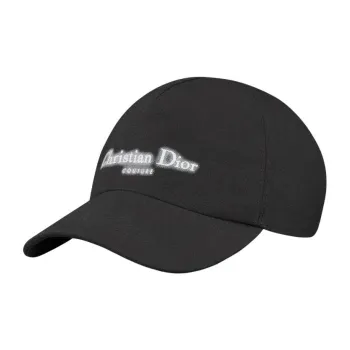 DIOR Cotton Baseball Caps Men's Black