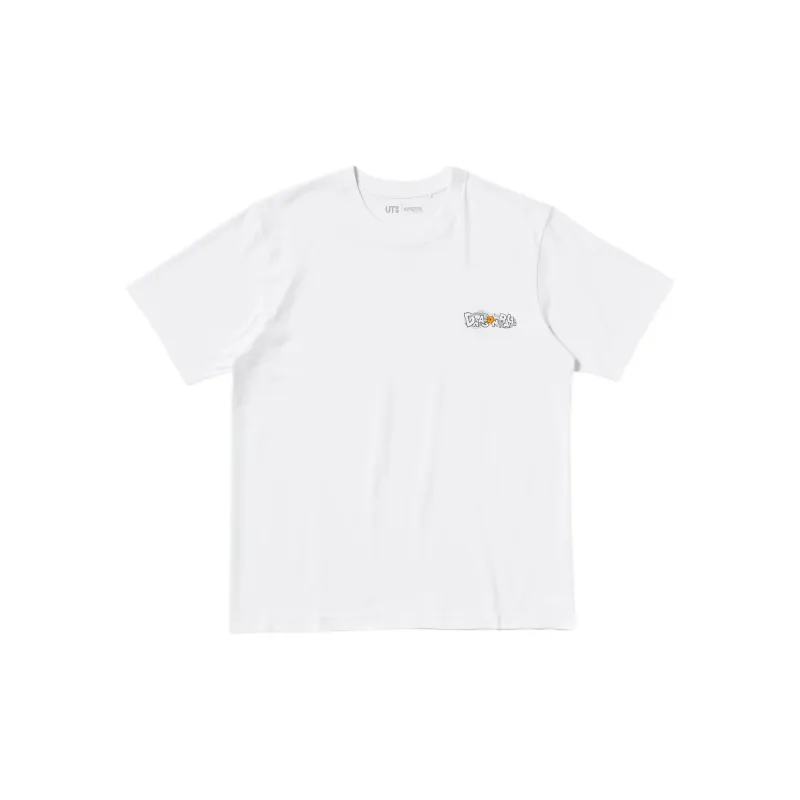 Dragon Ball X UNIQLO Dragon Ball Collaboration T Shirts Unisex White-1