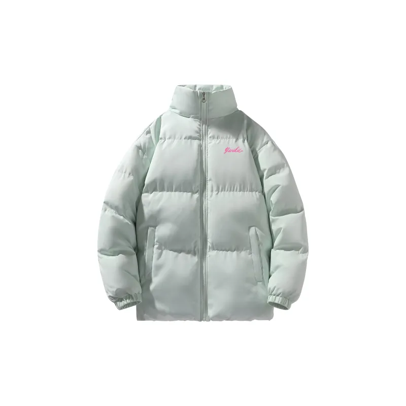 YIVIKII Puffer Jacket Unisex Phantom Black-7