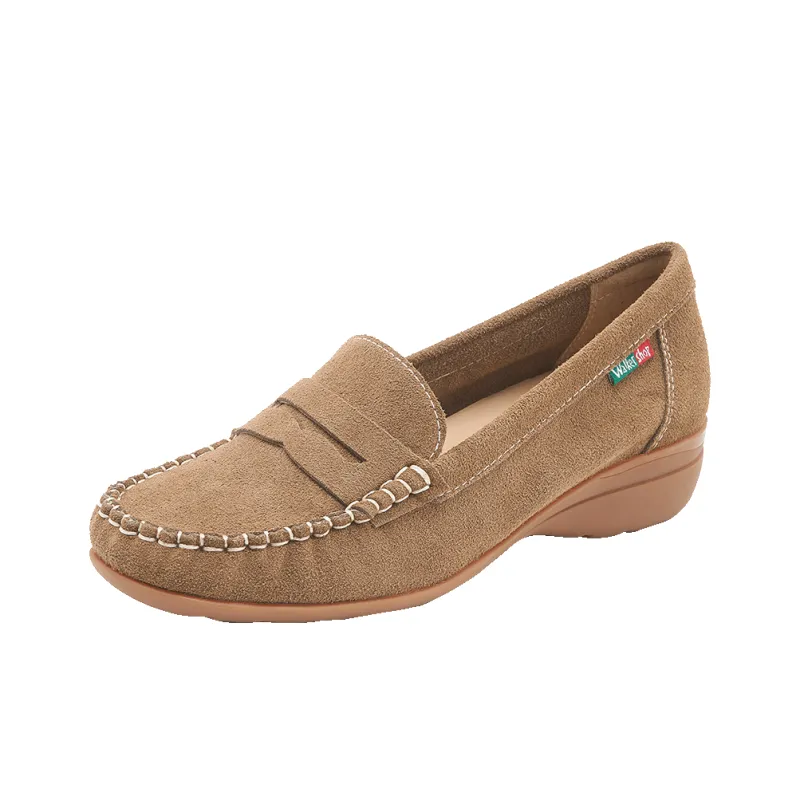 WALKER SHOP Loafers Women's Yellow/Light Coffee/Purple-8
