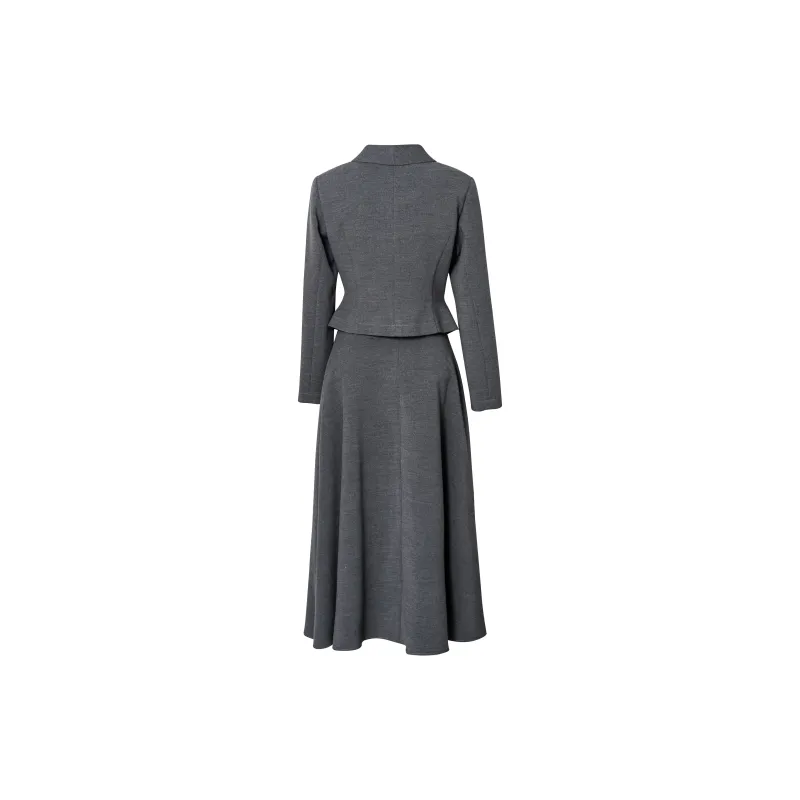 ROEYSHOUSE Skirt Set Women's Gray-2