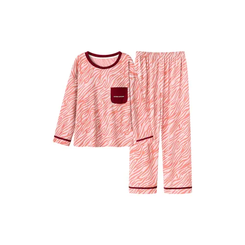 Follow The United States Pajama Set Women's Red