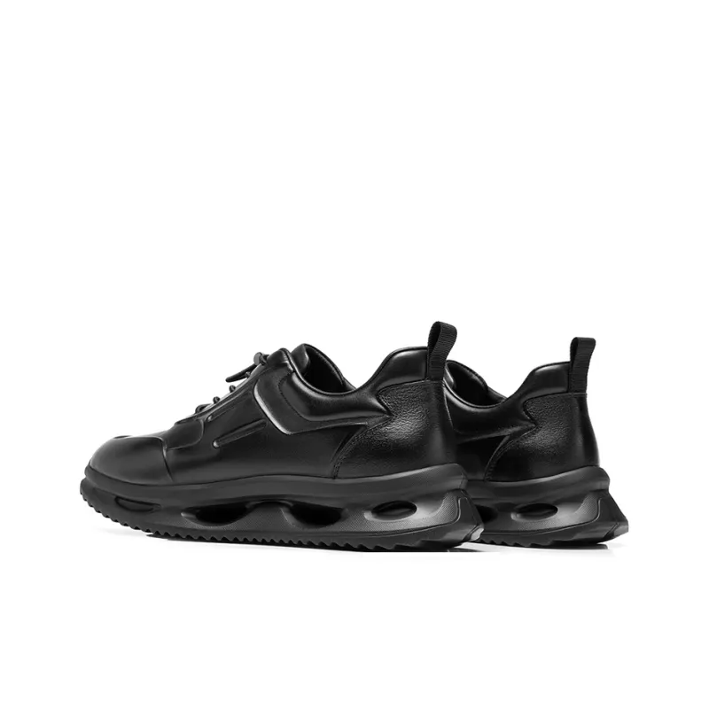 ROBERTA DI CAMERINO Lightweight Rebound Low Top Casual Shoes Men's Black-3