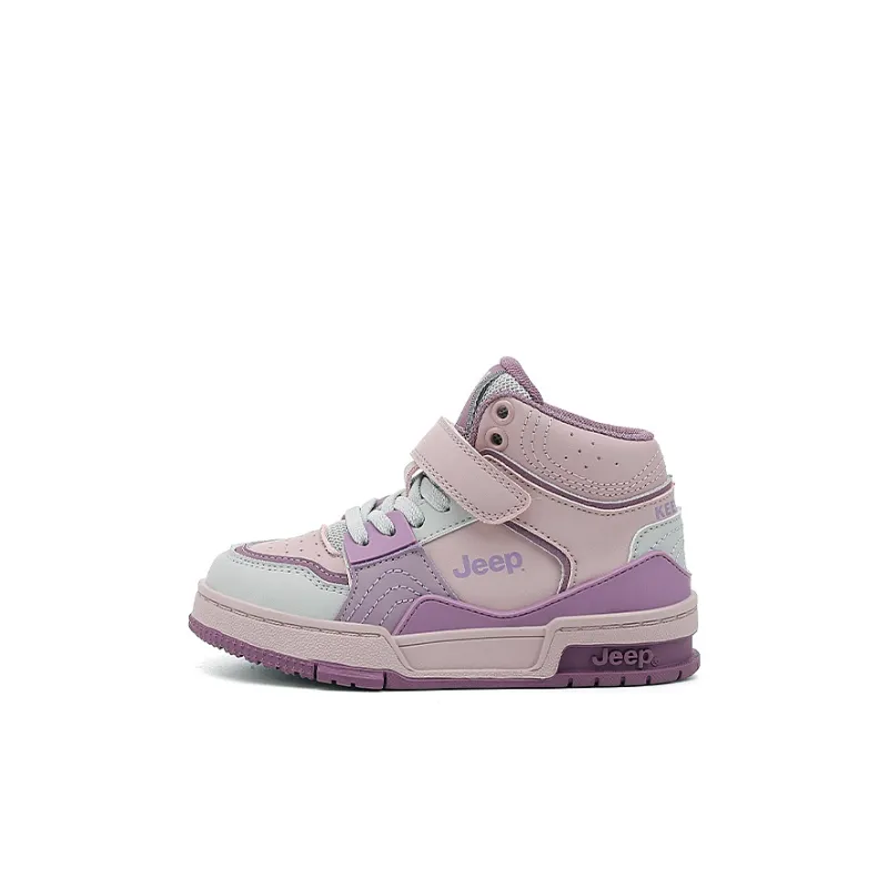 Jeep Anti Slip And Wear Resistant Breathable High Top Kids' Skateboarding Shoes Kids'-6