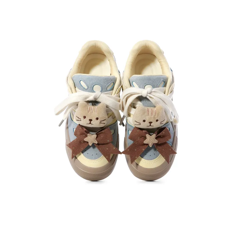 Lovely You Wear resistant And Lightweight Low Top Skateboard Shoes Women's-13
