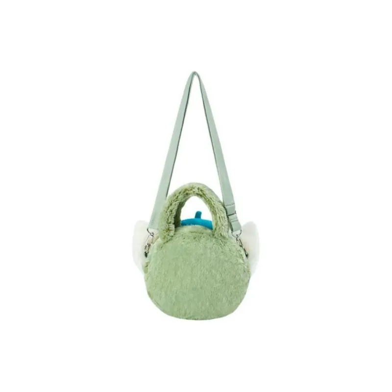 Disney Plush Backpack Crossbody Bag Handbag Medium Size Unisex Green-2