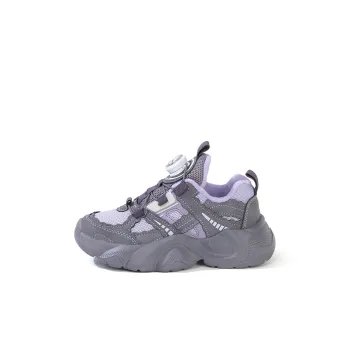 PIYOPIYO Cushioning Rebound Low Top Kids Lifestyle Shoes Purple Kids'
