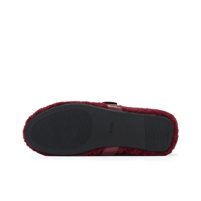 GG-CC French Fleece-Lined Socks Casual Single Shoes 1.5cm Women's-14