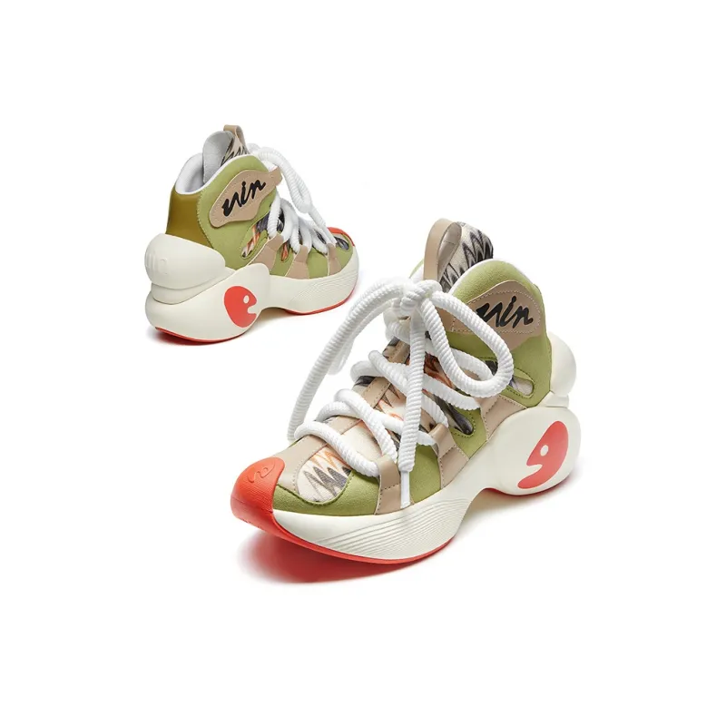U.IN Bilbao High Top Chunky Sneakers Women's-33