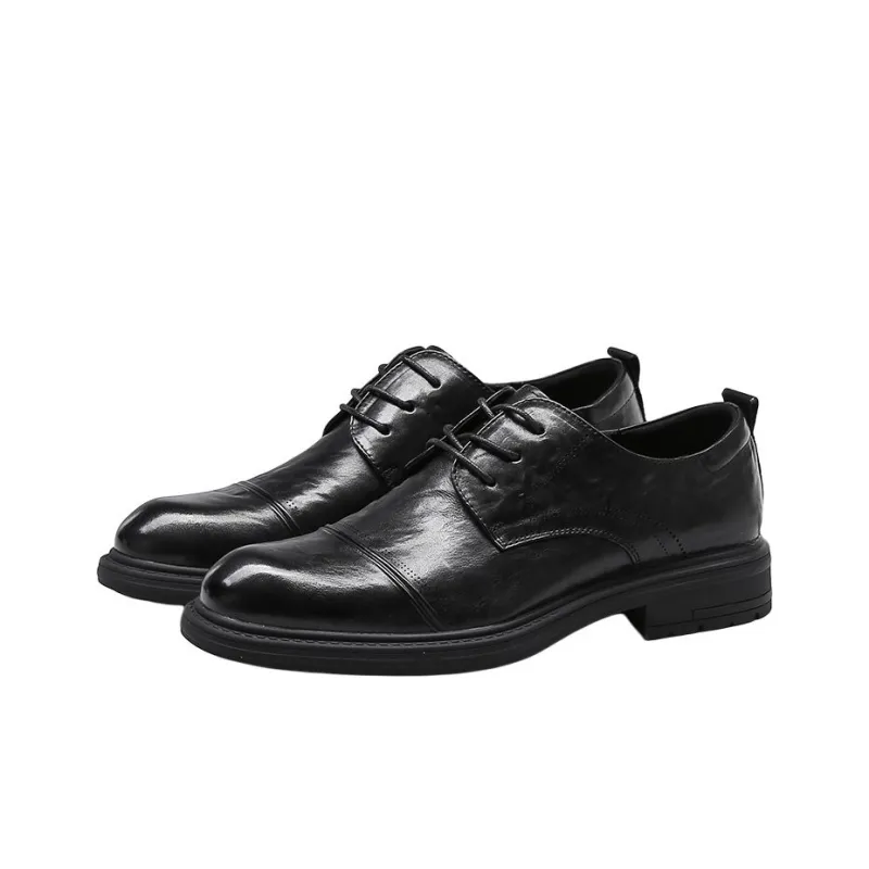 Spider King Dress Shoes Men's Black-2