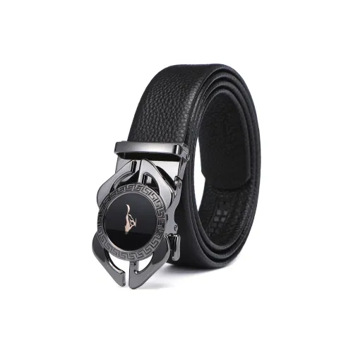 SEPTWOLVES Cow Leather Top Grain Cow Leather Leather Belts Men's Width  3.5cm