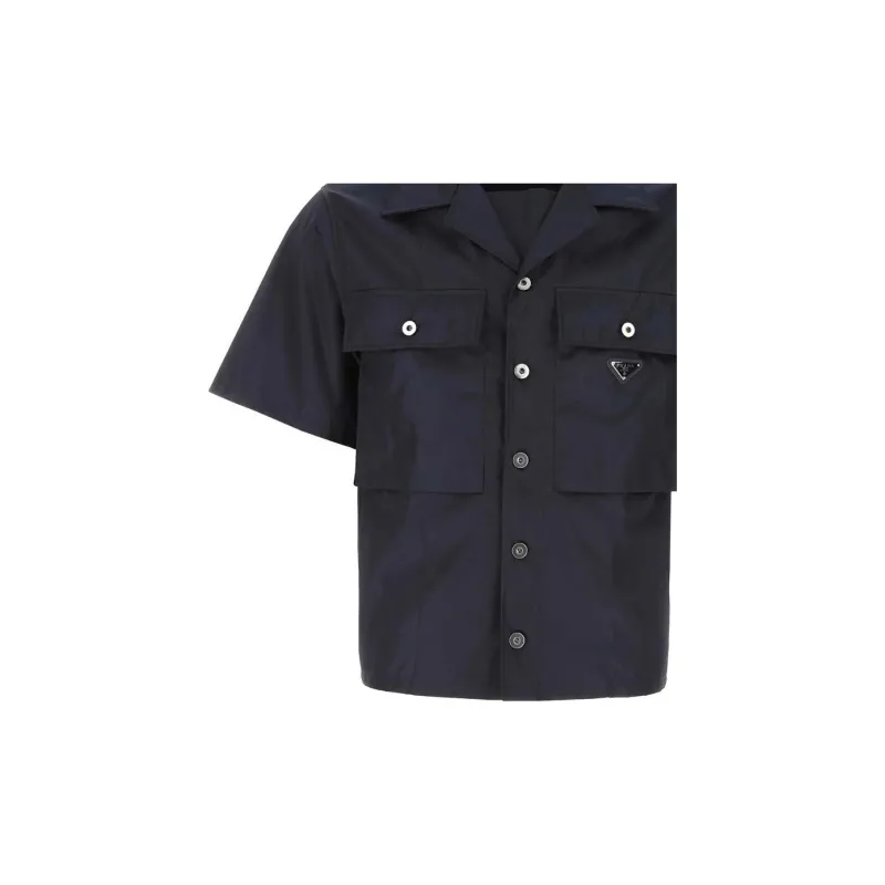 PRADA Shirts Men Blue-4
