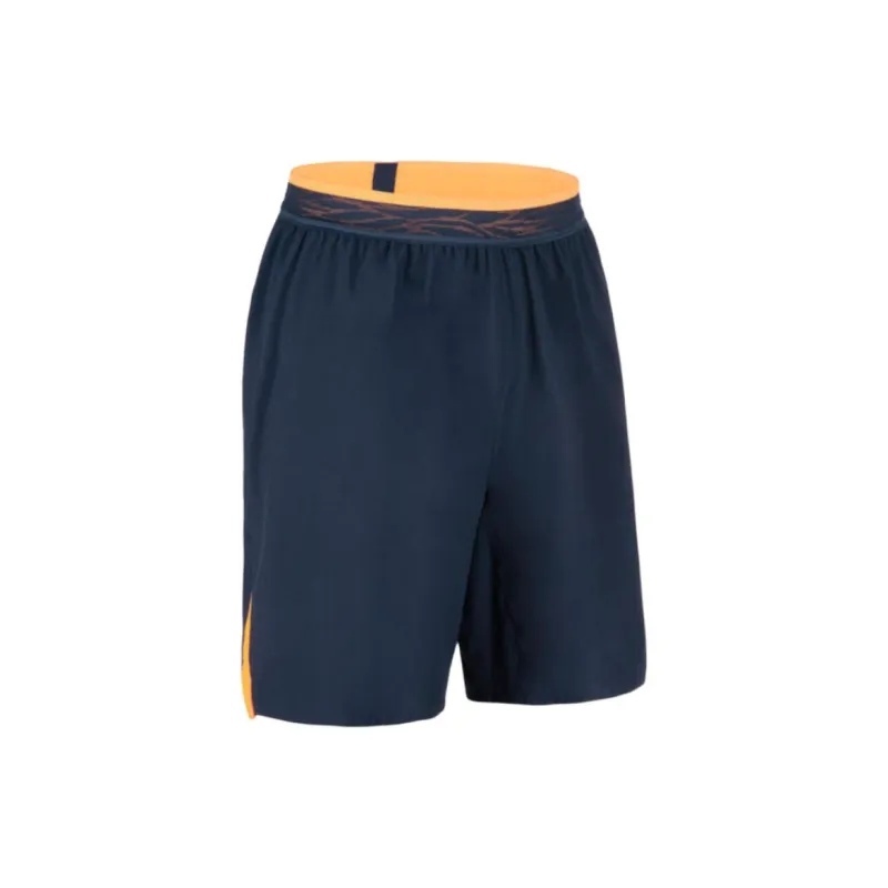 DECATHLON Soccer Bottom Men's Marine Blue/Orange-2