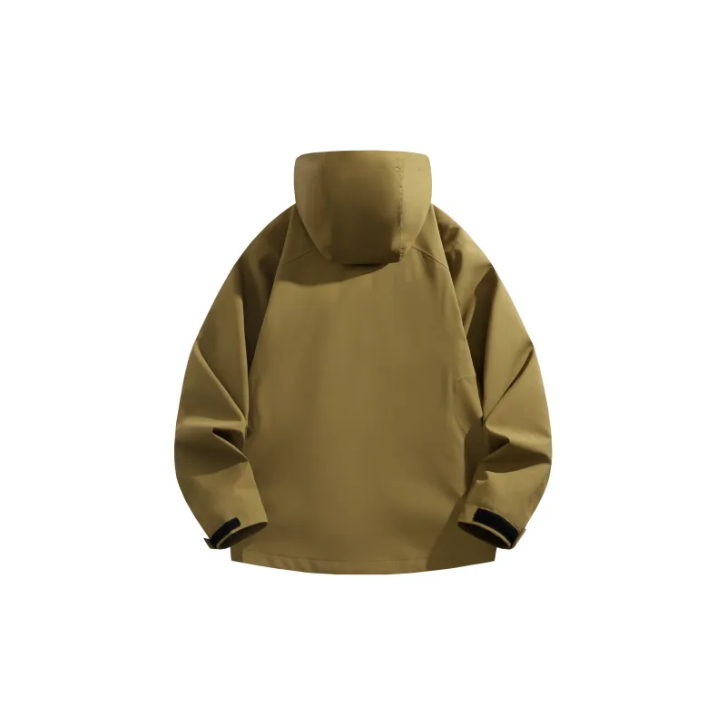 JUNGLE PANDA Water Resistant Windproof Breathable Wear Resistant Warm Windbreaker Jacket Unisex-29