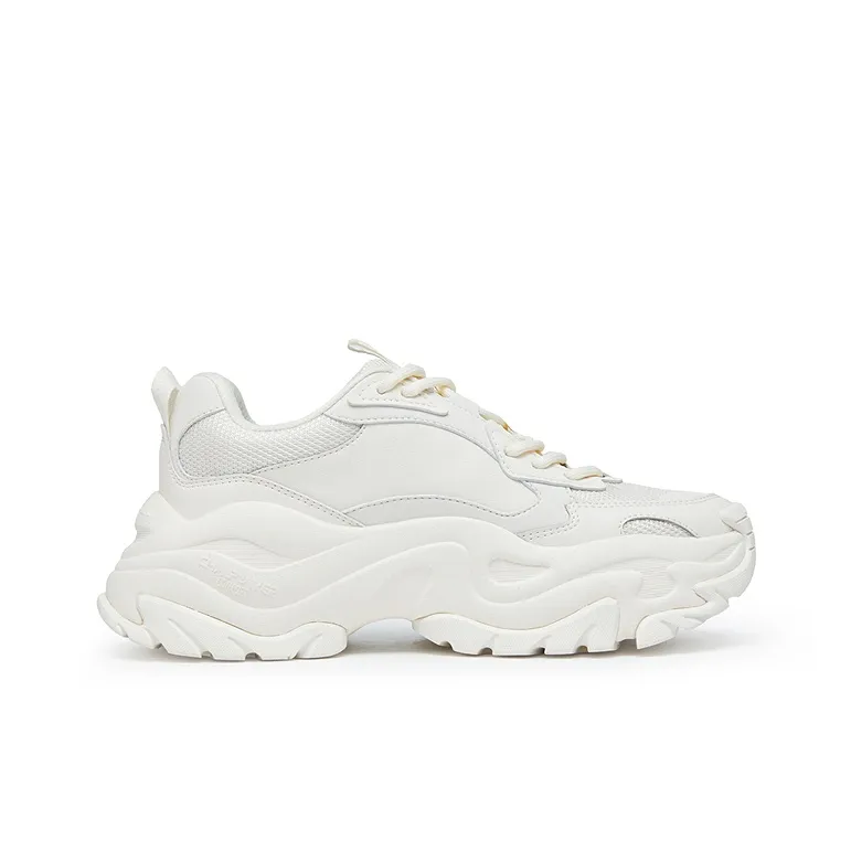 Champion Thousand Layer Shoes Low Top Chunky Sneakers Women's Milk White/Sunset Orange-1