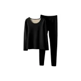Night Black (Women's Mink Wool Thermal)
