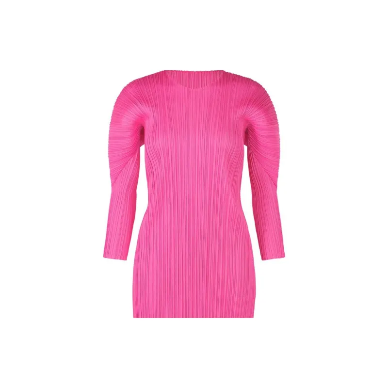 PLEATS PLEASE ISSEY MIYAKE Plissé Midi Dress-1