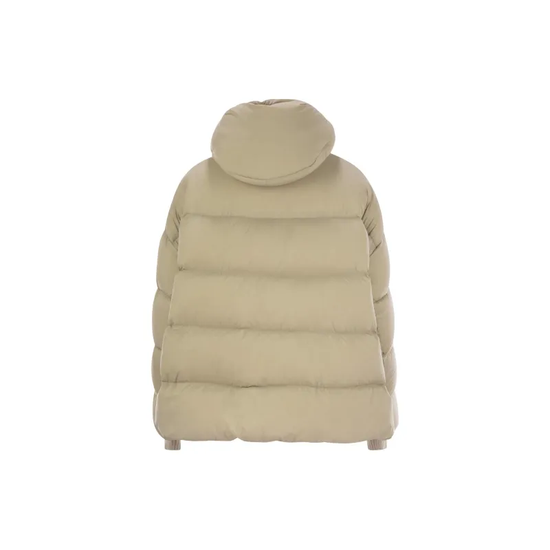 HERNO High Neck Button Detailed Puffer Jacket-1