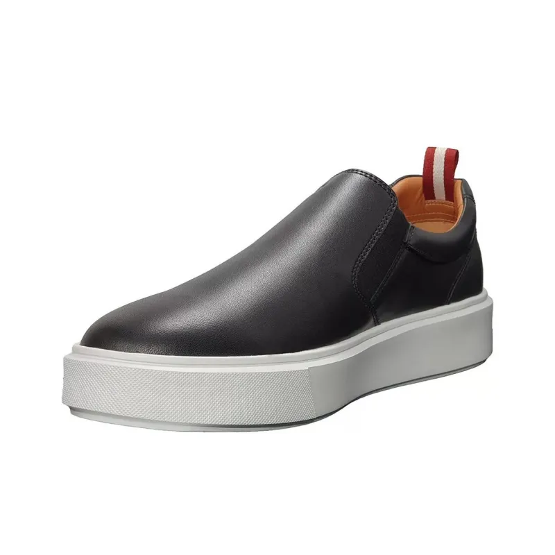 BALLY Charles Low Top Skateboard Shoes Men's Black-1