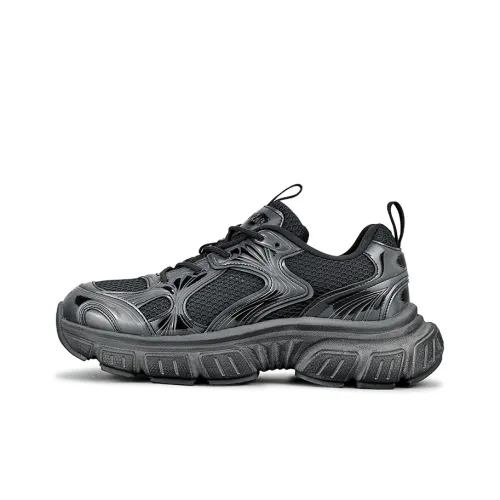 LuzaoT SUPER DRAG Chunky Sneakers Women's Low Top