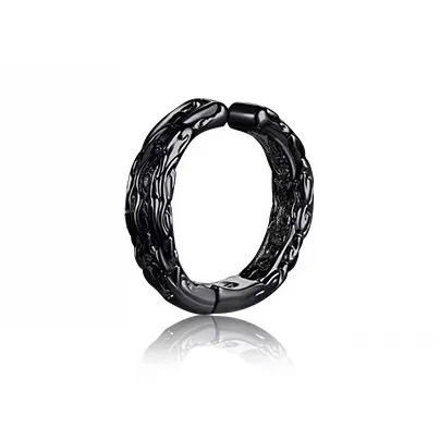 ZWU 925 Sterling Silver Earrings Men's-6