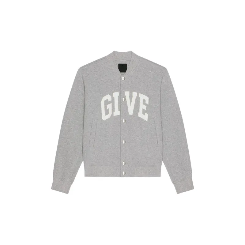 Givenchy Logo Printed College Varsity Jacket-1