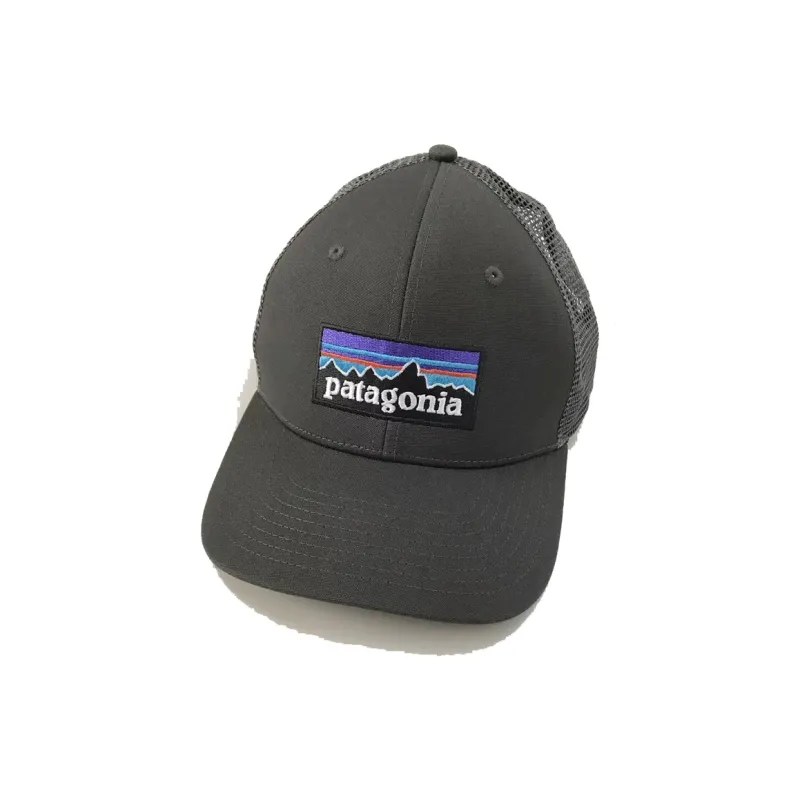 Patagonia Cotton Baseball Caps Unisex Gray-2