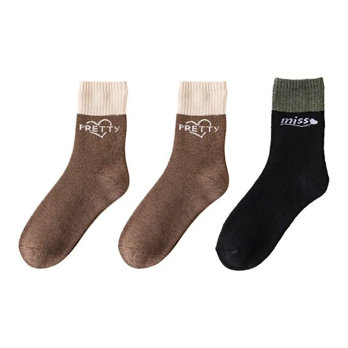 Cotton Gene Mid Calf Socks Women's Combo Set-20
