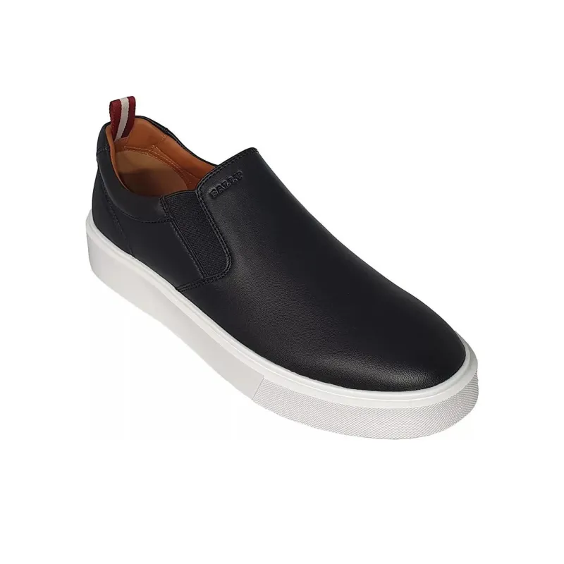 BALLY Charles Low Top Skateboard Shoes Men's Black-2