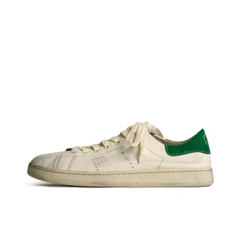 PIPG Distressed Breathable Low-Top Skateboard Shoes Men's White