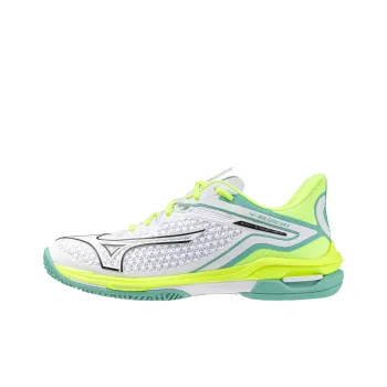 Mizuno Wave Exceed Tour 6 Cushioning Anti Slip And Wear Resistant Coverage Tennis Shoes Unisex Neon Green