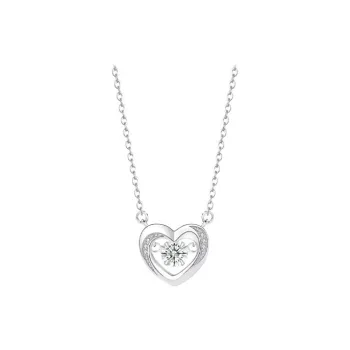 CUTE DAME S925 Silver Necklaces Women's Silver