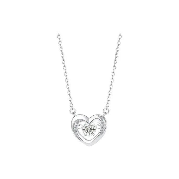 CUTE DAME S925 Silver Necklaces Women's Silver-0