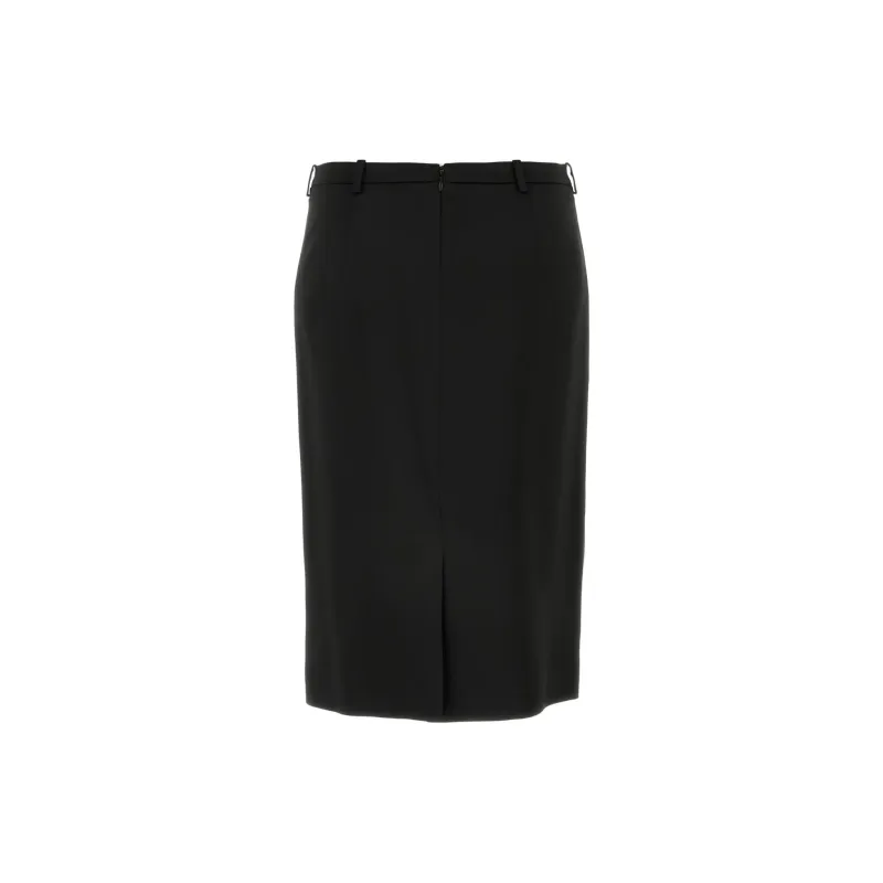 Balenciaga Tailored Midi Skirt-1