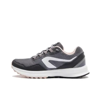 DECATHLON Cushioning Anti Slip Wear Resistant Breathability Low Top Running Shoes Women's Gray