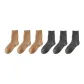 6 Pack-Light Camel 3+Dark Gray 3