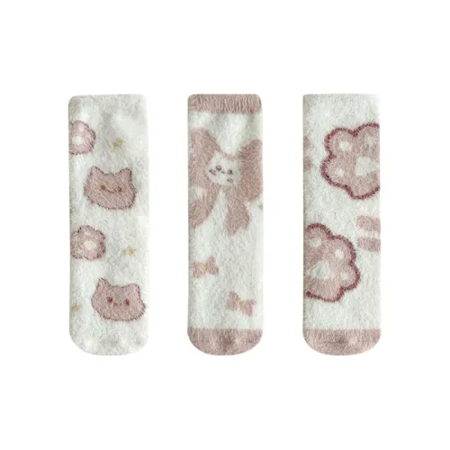 Cheemy Free Mid Calf Socks Women's 3 Pack