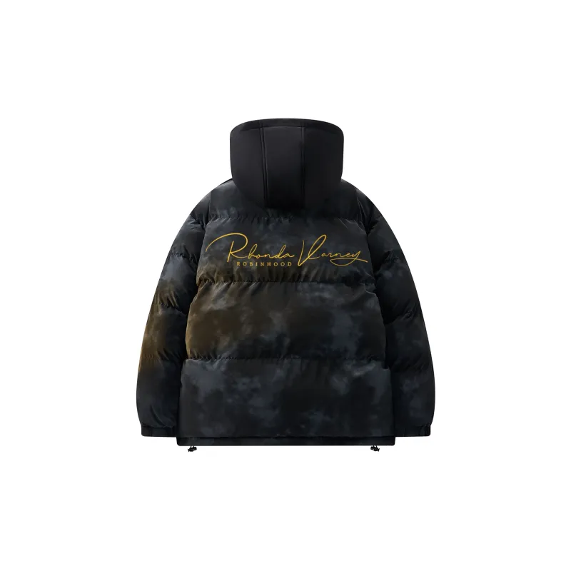 ROBINHOOD Puffer Jacket Unisex Black-1