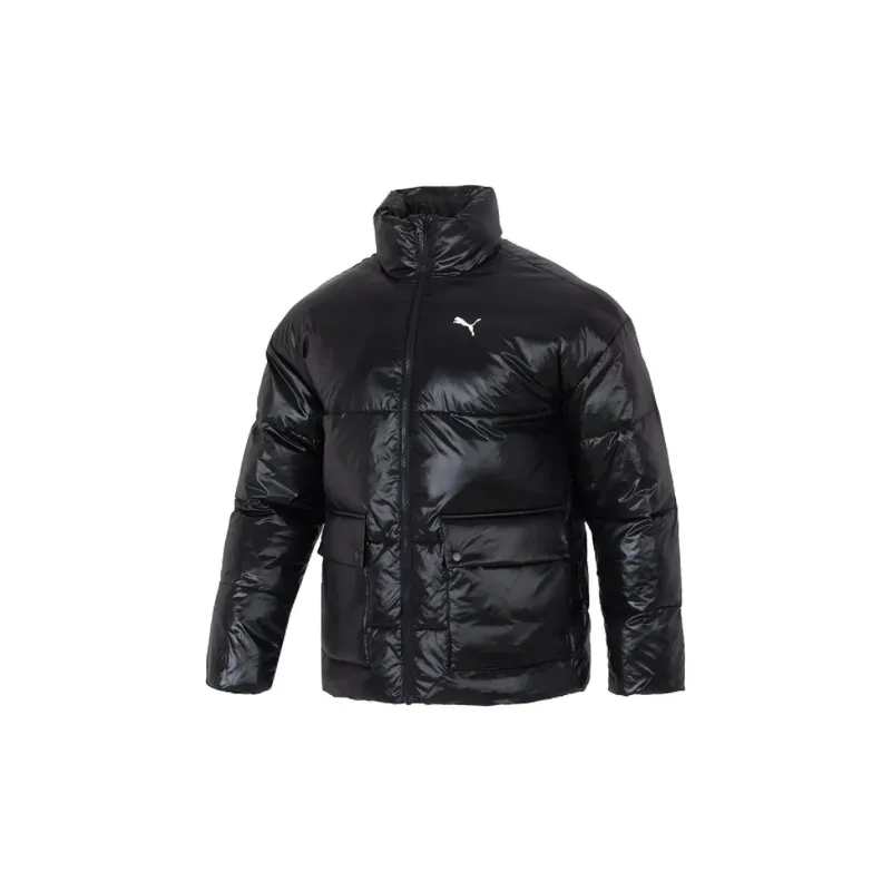 PUMA Puffer Jacket Men's Black Shopping Bag Included-1