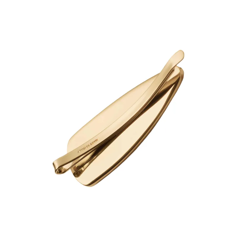 MIU MIU Metal, Enamel Hair Clips Women's Pearl Gray-1