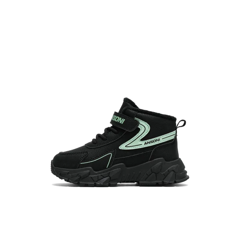 ROBINHOOD Abrasion Resistant Thermal High Top Kids Lifestyle Shoes Kids'-6