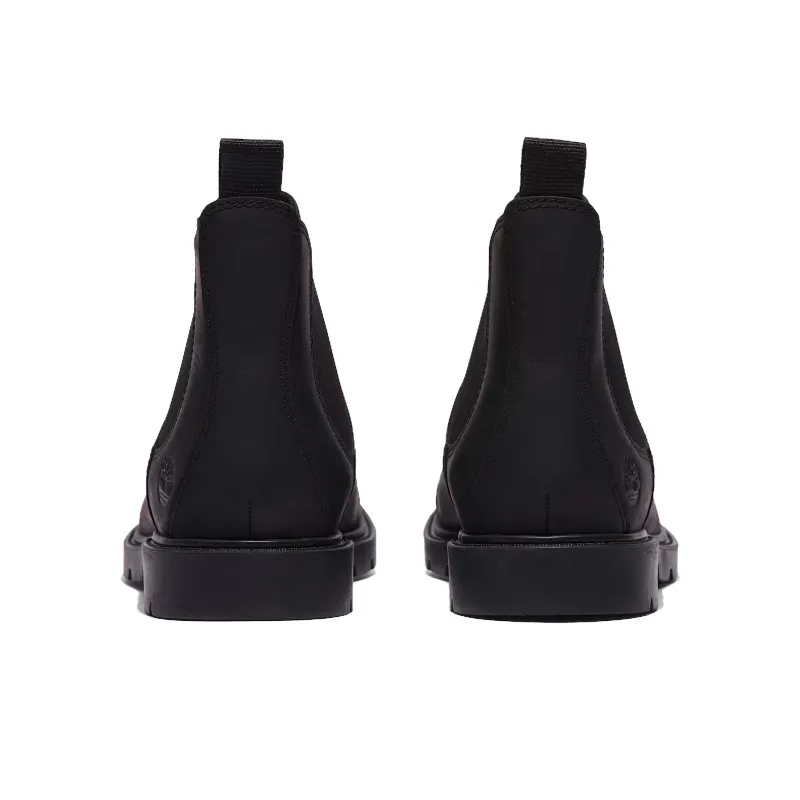Timberland Short Chelsea Boots Women's Black-4