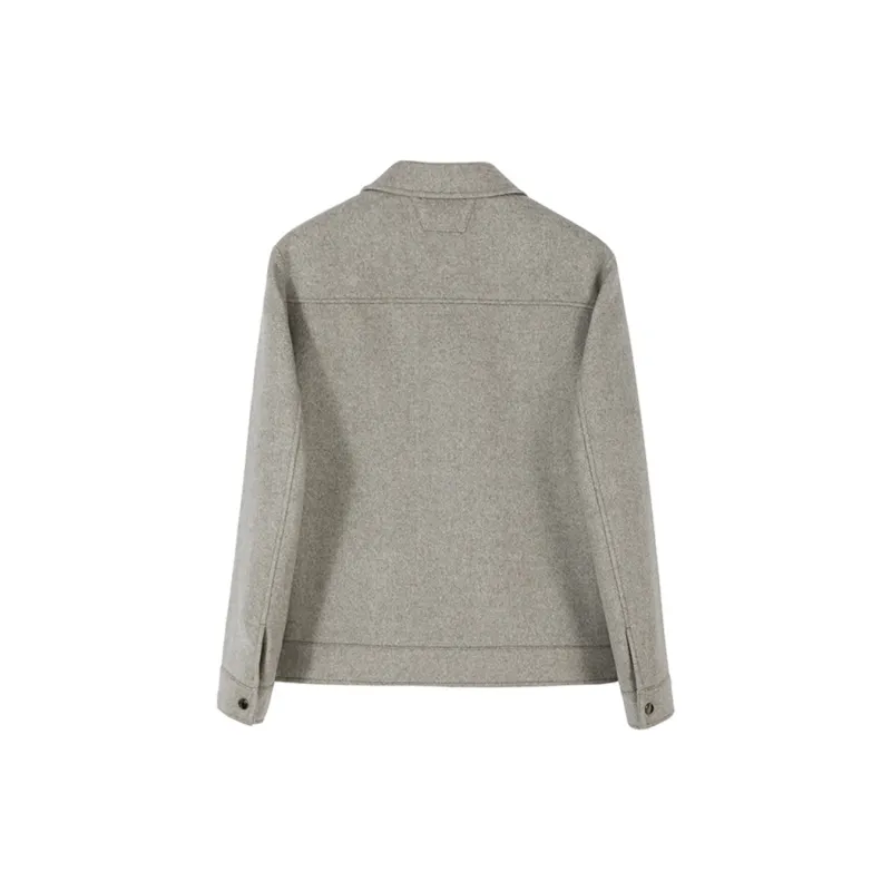 ANDREW MACKENZIE Coats Men's Gray-1